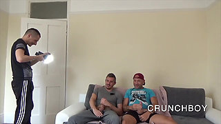 French Boy Fucked by Trans and Straight