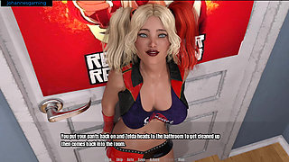 Grandma's House - first got a feetjob under table then ive helped massage her boobs and fucked some woman