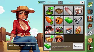 Red-haired cutie Alenkah gets a wild triple penetration and footjob experience