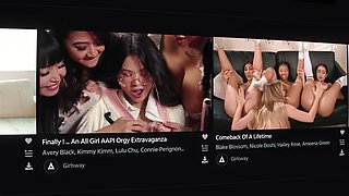 OUT OF THE FAMILY - Nymphomaniac Teen And Her Wild Stepmom Teams Up During Hot Threesome: Porn