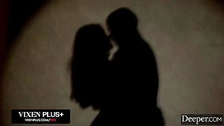 Petite Blonde Della Cate Gets Twisted by Big Black Cock - Blowjob & Doggystyle Fuck