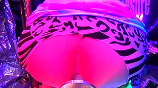 Toypleasurexxx - Zebra bum sex sextoy