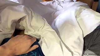 Steppmom and Son's Hotel Bed Adventure