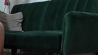 Hot Blonde Nikki Pegging Her Dude with a Monster Pink Dildo