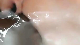 I Stretch My Tight Pussy with a Black Cock