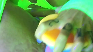 Nasty Neon Solo Fuck