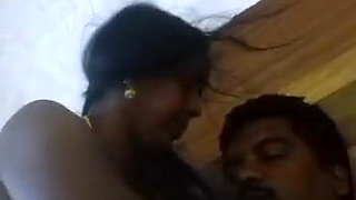 Tamil aunty sucking cock of her lover