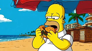 Beach Tramp. Married Housewife Gets Boinked On The Beach. Toon Parody. Compilation. Finest Toon.