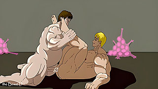 Muscle Daddy And Car Toon In [full] Alien Slime 3 - Muscle Growth Animation