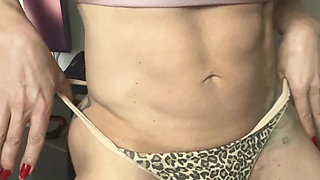 Shredded body built to be nutted from every angle