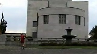 Cute amateur brunette naughty in solo jerking show on camera