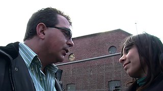 German EroCom Street Casting With A Turkish Slut