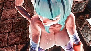 Morrigan Aensland in the Electron Temple (Part 1) Animation