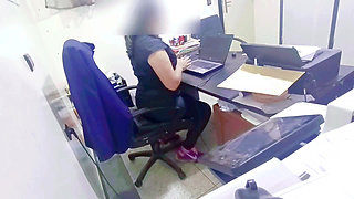 My boss fucked me in his office until my legs started to shake