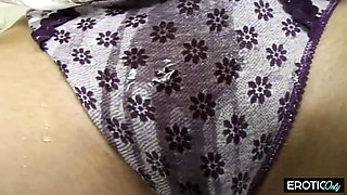 Chris Cannon Drenches Daejha Milan's Cotton Panties Before Tearing Them Off