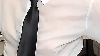 Horny GILF at the Office Gets Fucked by Stud and Gets a Facial