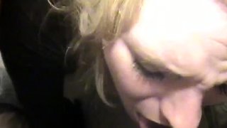 Blonde amateur milf does anal on pov camera 11