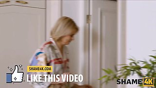 Shame4k. milf and new paramour have no time to switch the location and begin hardcore