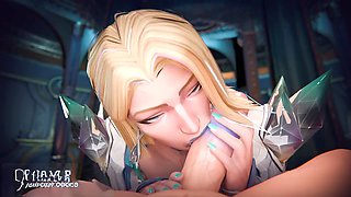 Milky_chestnut has a delicious time licking and slurping on that man rod in pov style