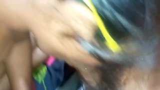 Indian Bhabhi Swallow All Cum In Mouth