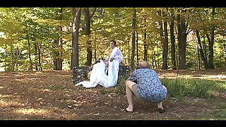 Best Outdoor Sex with Mature MILF Candi Annie Photo Shoot Goes Hardcore!