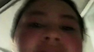 Sexxxxy Asian Girl Plays inside bathroom