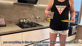 Stepfather Fucked His Stepdaughter's Tight Pussy with His Big Dick