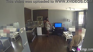 Cuban assistant offers full service. Cuban Lisa Black pleases Jordi the Shaft Boy at FAKings