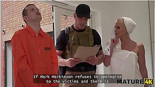 Mackenzie Page And Sam Bourne - Milf Neighbour Was So Horny So She Fucked A Robber And Sucked His Cock