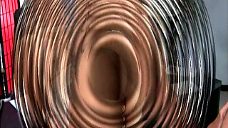 BBC Fist Stretches Blonde Pussy Wide - Gaping and Dripping