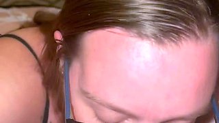 Czech amateur blowjob and fucking POV in public