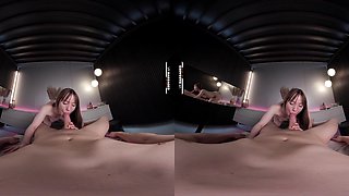 Kate Quinn Surrenders to Petite POV Passion Heat