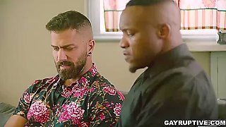 Passionate And Sensual Interracial Gay Lovemaking - Adam Ramzi And Andre Donovan