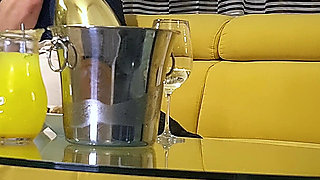 Merry Christmas and Happy New Year, Last Hot Romantic Sex of the Year, at the New Year's Party with Dada Deville