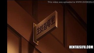 Hot Lesbian Teacher Casts Spells on Teen Student - Hentai Sex with Subs