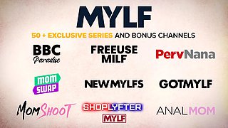 Busty milf trains a teenie duo how to screw - mylf