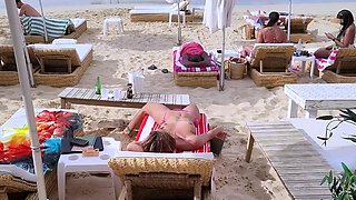 Blonde Teen In Solo Striptease Fun