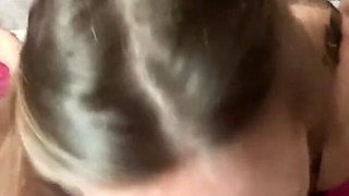 Frenulum Worship and Messy Deepthroat with Cum Swallow