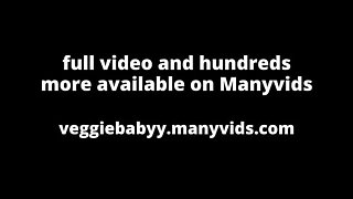 Veggiebabyy Huge Cock Futa Latex Domme Cum Covered Magic Transformation - Full HD Video
