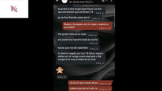 HOT CHAT WITH MY BEST FRIEND'S BOYFRIEND WITH HAPPY ENDING