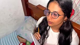 Beautiful Latina with natural tits gets hard fucked in doggystyle - Rough amateur POV sex