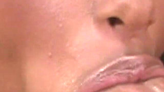 Sweet Anal Honey Glazing Practice with Black Goddess Cristina Mayer Between Her Soft Big Ass.