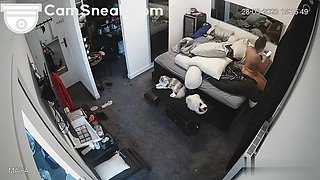 IPCAM - Hot body milf roaming naked in bedroom