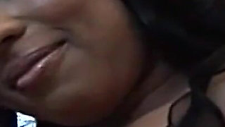 Black BBW with a Big and Round Ass Rides a Big Black Cock