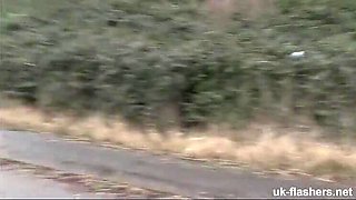 Tanya Lixx Pissing in Public Outdoor - UK Flashers Amateur Fetish