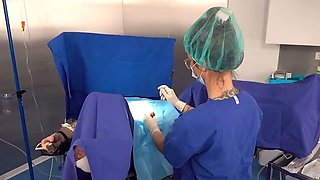 Amateur Busty Brunette Striptease