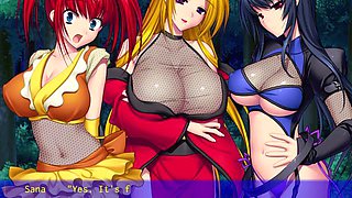 The Tale of the Lewd Kunoichi Sisters episode 4: Big Tits, Big Ass  Blowjob Porn