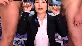 JAV Newscaster Cum Bukkake