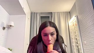 Daddy's Friend Breeds Me Like A Dirty Slut - Indian Teen With Big Natural Tits Gets Anal In Kitchen