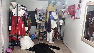 Kigurumi Dual Breathplay virginity vinyl Nino Costume play 2 angles